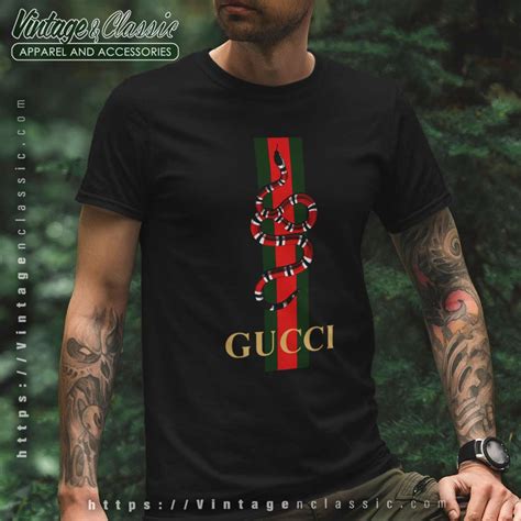 gucci snake red shirt